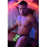 Breedwell String Hex Thong Vert Neon